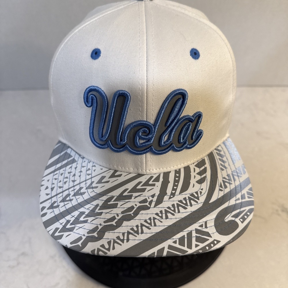 Zephyr UCLA Bruins Lahaina white snapback cap Patterned Hat